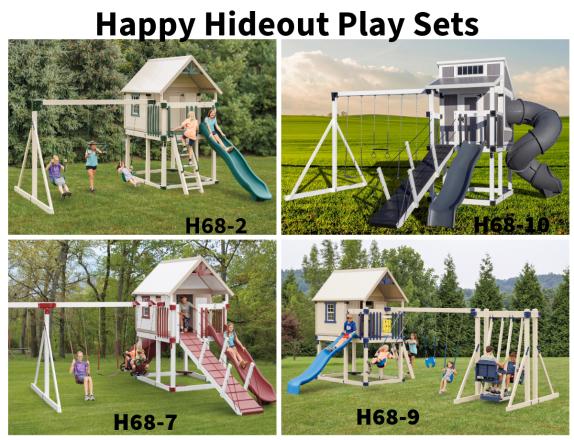 Happy Hideout Play Sets 