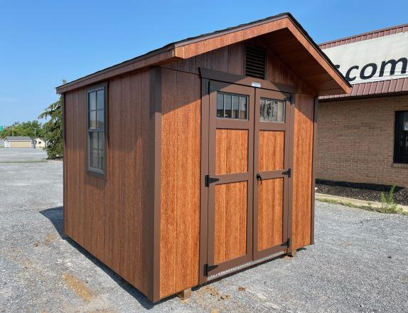 8'x8' Front Peak with transom windows from Pine Creek Structures in Harrisburg, PA